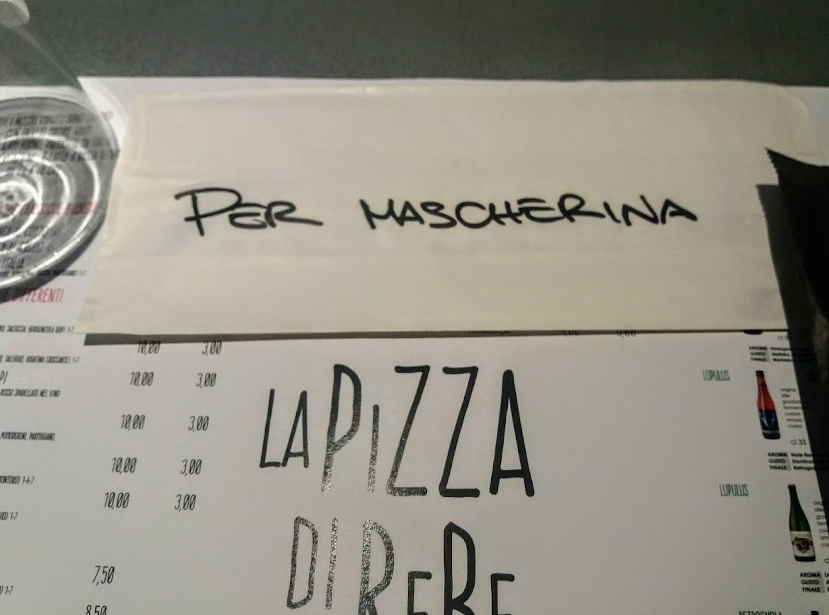 Menu La Pizza Di Rebe Di Diodato Cristiano-9